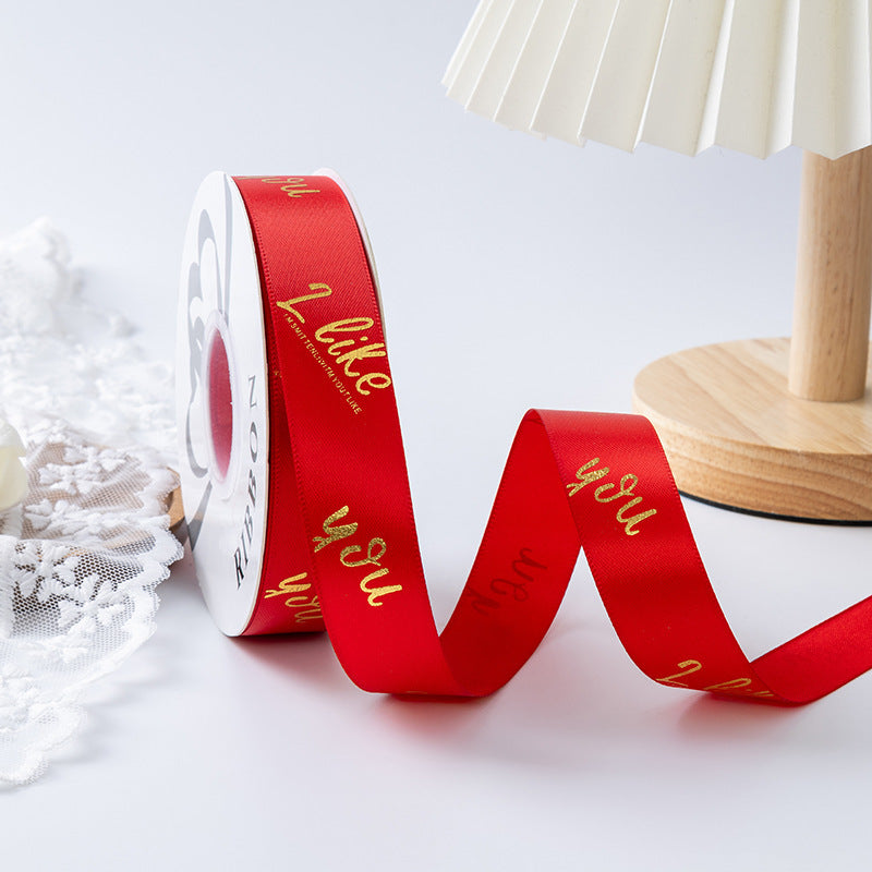 ES Ribbons are designed to add the perfect finishing touch to every gift. Crafted from soft fabric and detailed with elegant gold heart accents, these ribbons instantly elevate your packaging with warmth, love, and a premium feel.