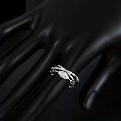 The Lustre Loop Ring features a beautifully intertwined design that blends modern elegance with delicate brilliance. Accented with shimmering zircon stones and a sleek looped structure, this ring creates a flowing silhouette that feels both refined and eye-catching. The unique loop design symbolizes continuity and elegance. Available exclusively at Loftique your One Stop Gifting Solution.